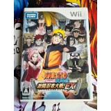 Jaquette jeu Naruto Shippuden Gekitou Ninja Taisen EX - Wii - Version Japonaise