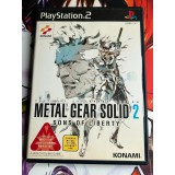 Jaquette jeu Metal Gear Solid 2 - Sons of Liberty - PS2 - Version Japonaise