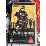 Jaquette jeu Metal Gear Solid : Portable Ops - PSP - Version Japonaise