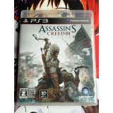 Jaquette jeu Assassin s Creed III / 3 - PS3 - Version Japonaise