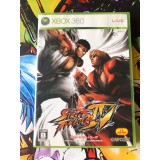 Jaquette jeu Street Fighter IV - Xbox 360 - Version Japonaise