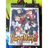 Jaquette jeu Summon Night 3 - PS2 - Version Japonaise