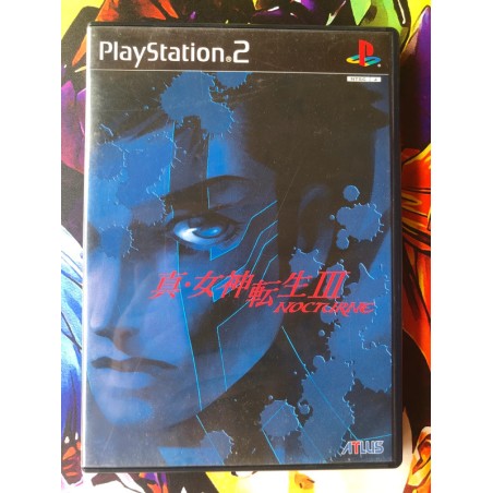 Jaquette jeu Shin Megami Tensei III: Nocturne - Ps2 - Version Japonaise