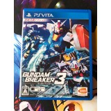 Jaquette jeu Gundam Breaker 3 - PS Vita - Version Japonaise