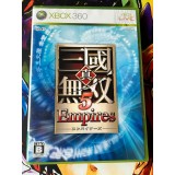 Jaquette jeu Shin Sangoku Musou 5 Empires / Dynasty Warriors 6 Empires - Xbox 360 - Version Japonaise