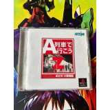 Jaquette jeu A-Ressha de Ikou Z: Mezase! Tairiku Oudan - PS1 - Version Japonaise