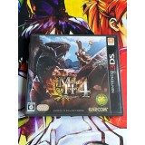 Jaquette jeu Monster Hunter 4 - 3DS - Version Japonaise